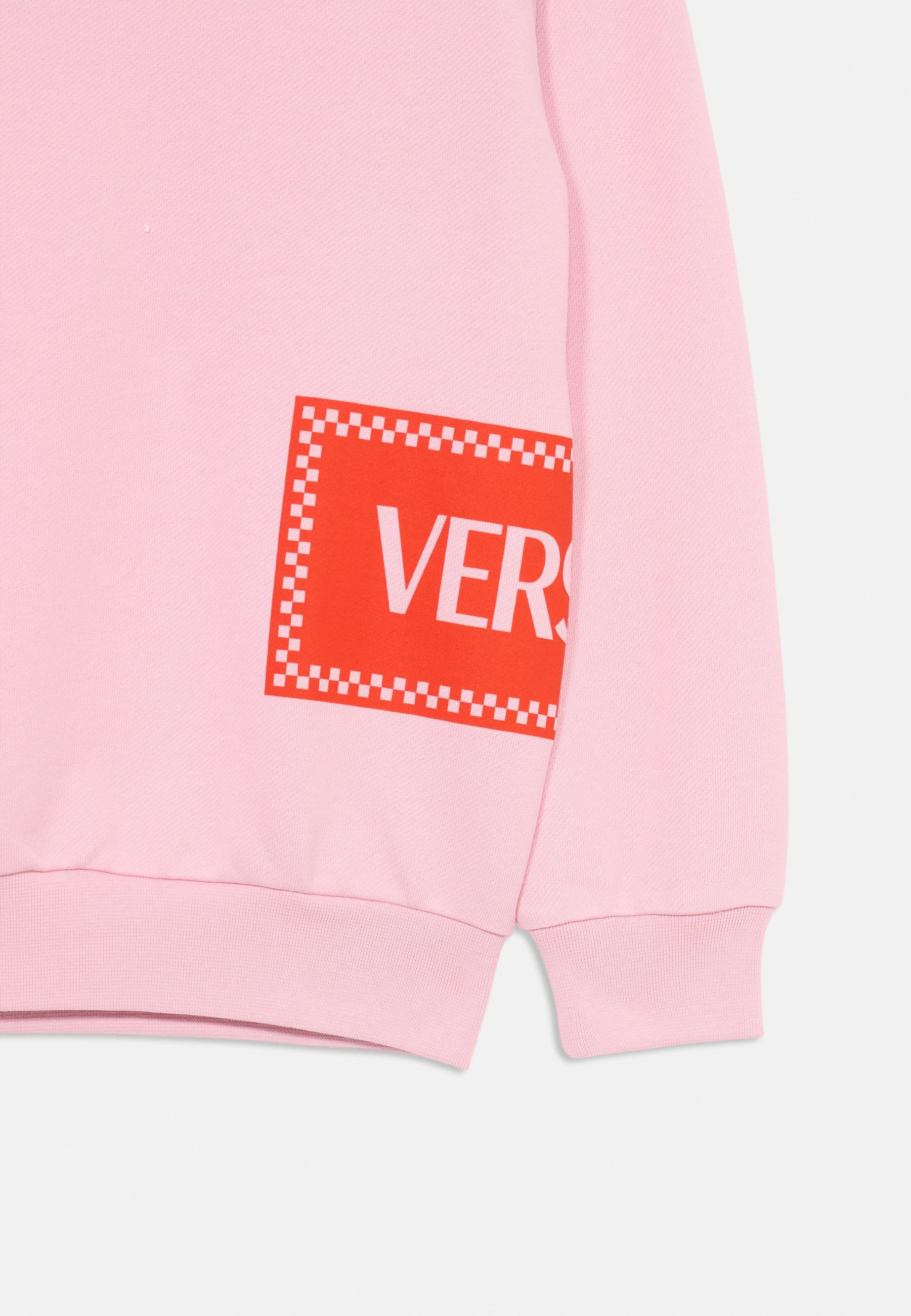 Sweat-shirt Versace Vintage Logo Unisexe - rose pastel/orange vif