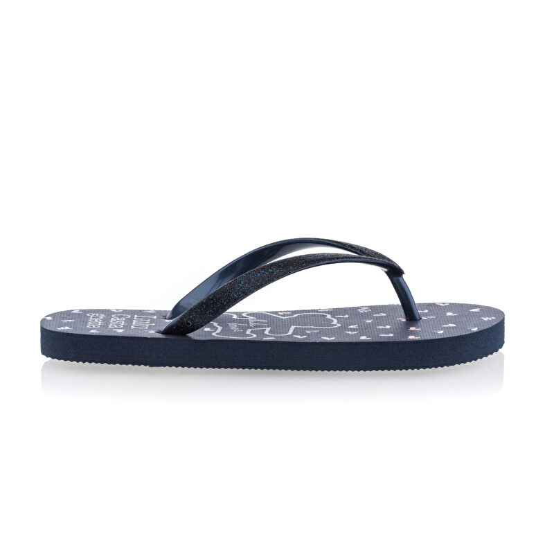 Blå flip-flops/thongsandaler til jenter