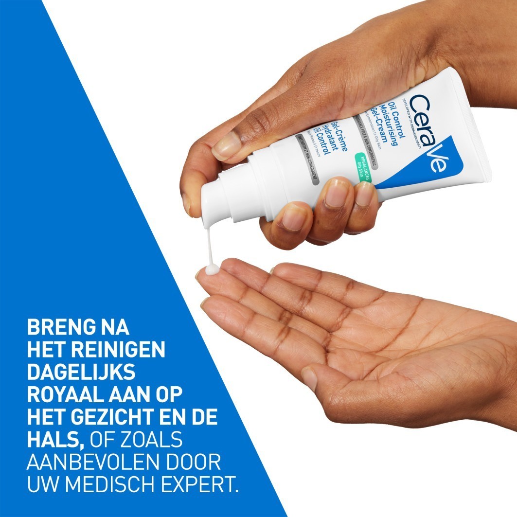 CeraVe krema za obraz, vlažilni gel-krema za uravnavanje olja - 52 ml