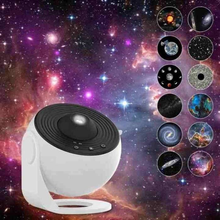 Proiettore - PIMPIMSKY - A24 - 12 Dischi Stellari - LED - 3W - Camera dei Bambini