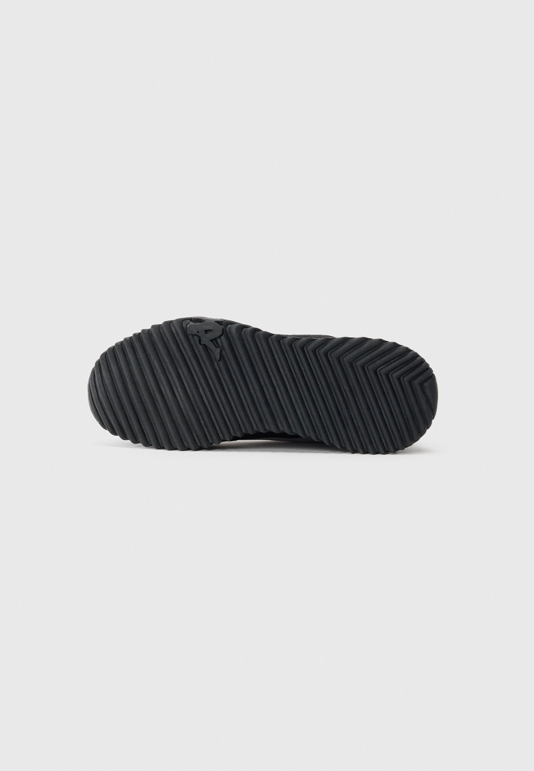 Kappa AUTHENTIC ARKLOW UNISEX - Sneakers - zwart/zilverkleurig