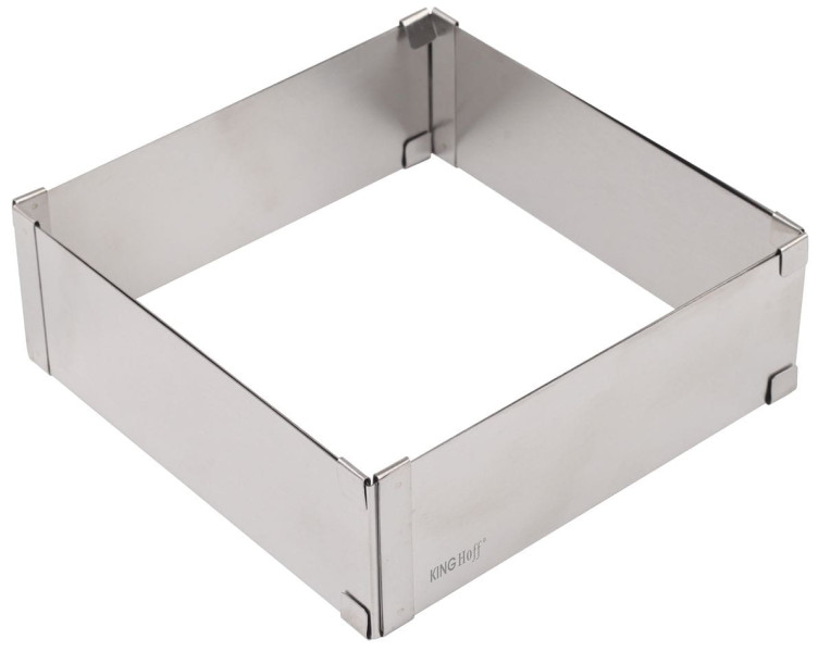 Regulowana forma do ciasta 28-15x5cm Tortownica Rant cukierniczy KINGHOFF