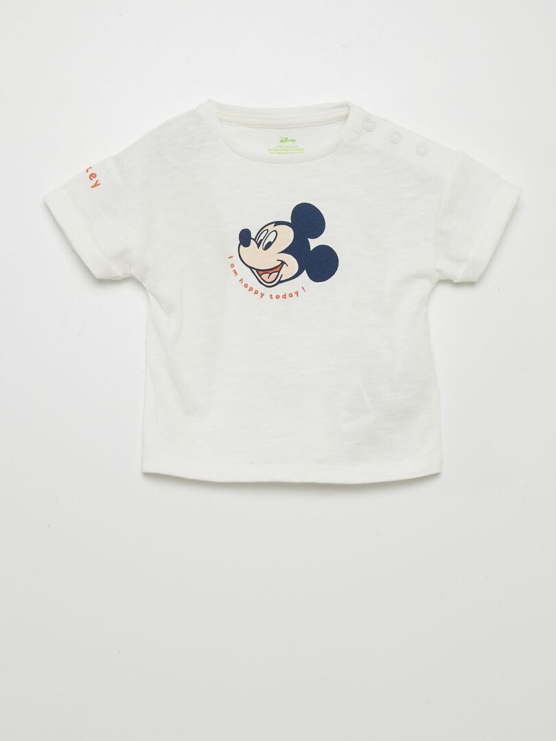 Disney kombinezon + majica - 2 dijela - BIJELA
