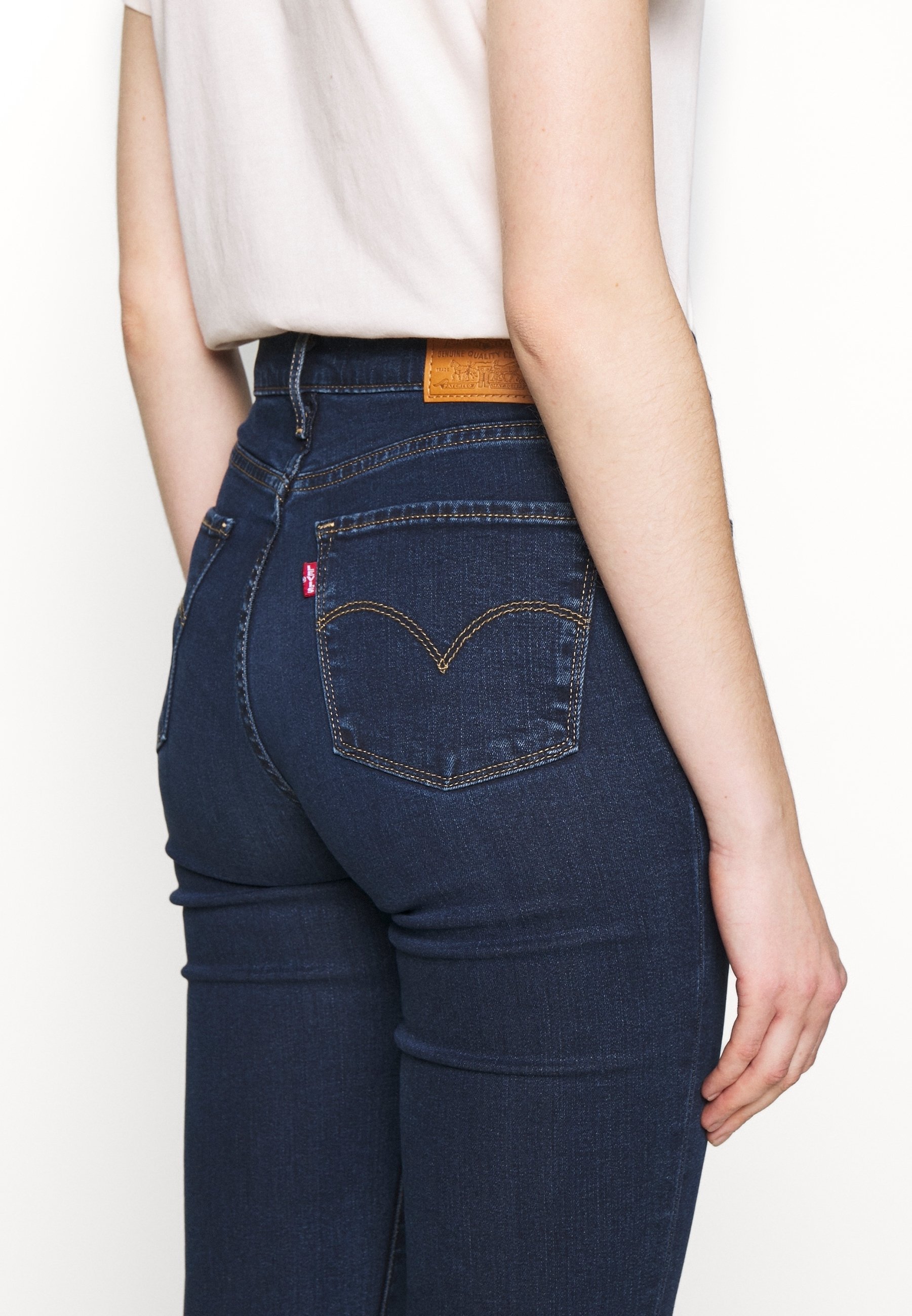Levi's® Slim fit jeans - donkerblauwe denim