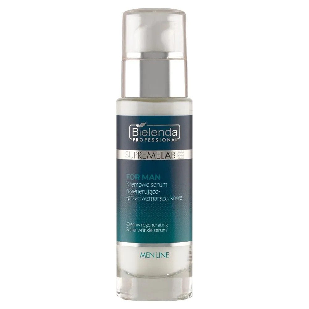 Bielenda Professional Supremelab Men Line Kremowe serum regenerująco-przeciwzmarszczkowe