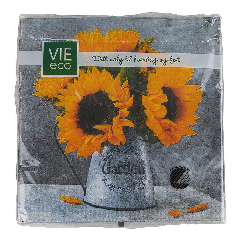 Vie Eco Servietten, 20er-Packung, 33 x 33 cm