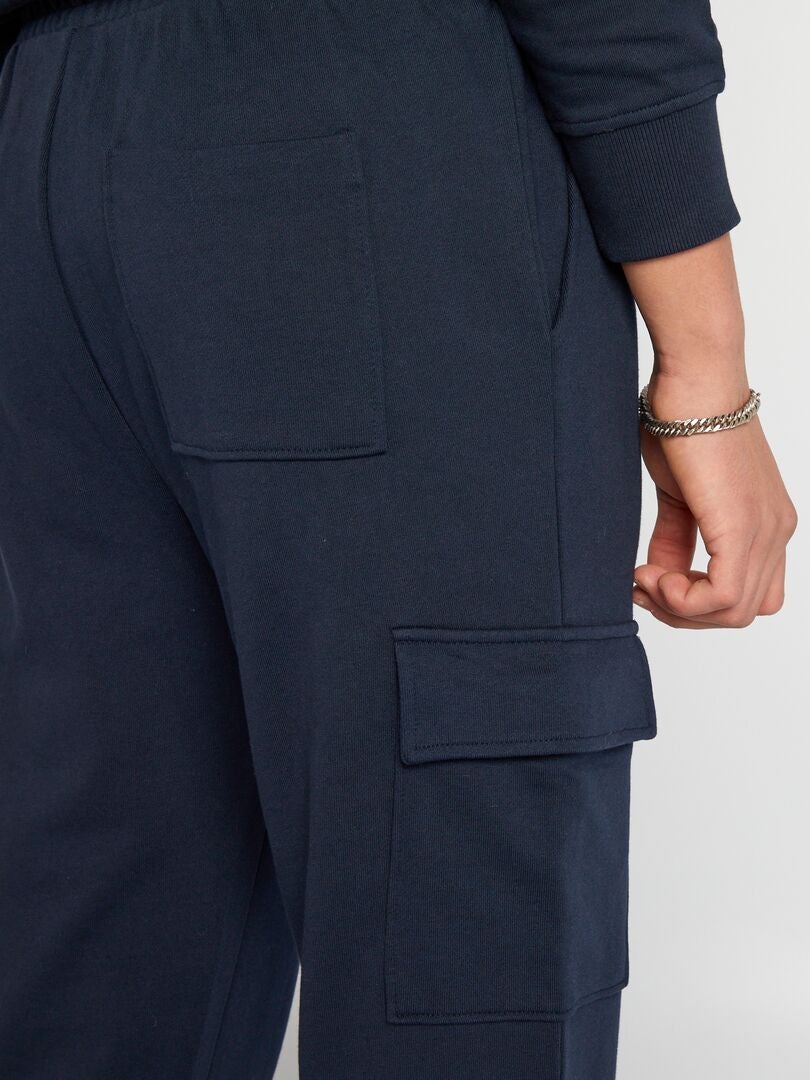 Calça Cargo Jogger - AZUL