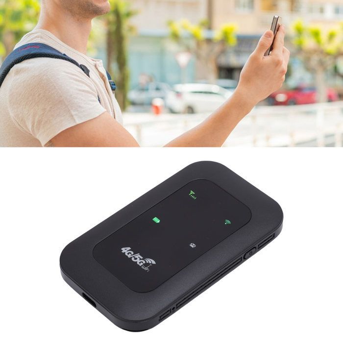 SALUTUYA Hotspot WiFi 4G 5G 4G 5G 5G WiFi Hotspot prend en charge 10 appareils connectés Router mobile LTE pour informatique carte