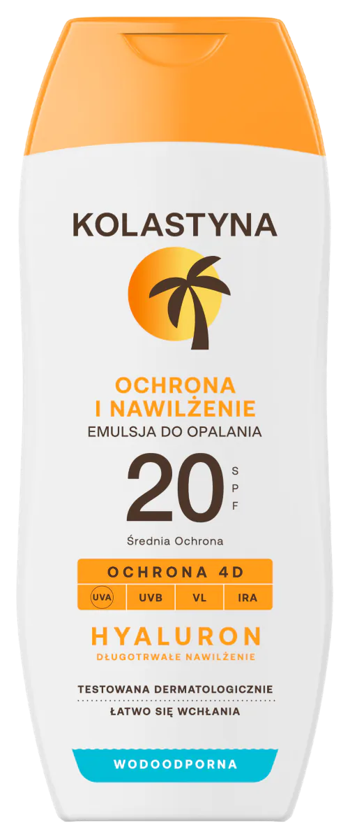 Kolastyna Sun SPF20 - Emulsja do opalania SPF 20 200 ml