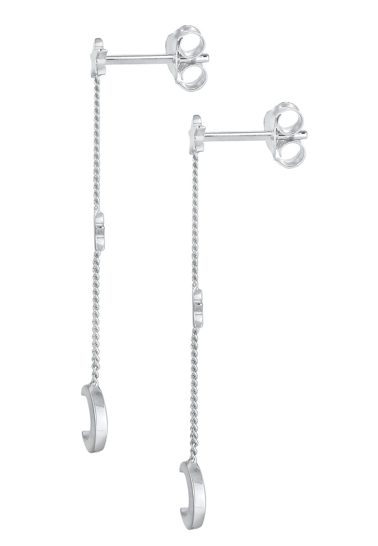 Elli dames Star Crescent Astro Trend en 925/1000 argent massif