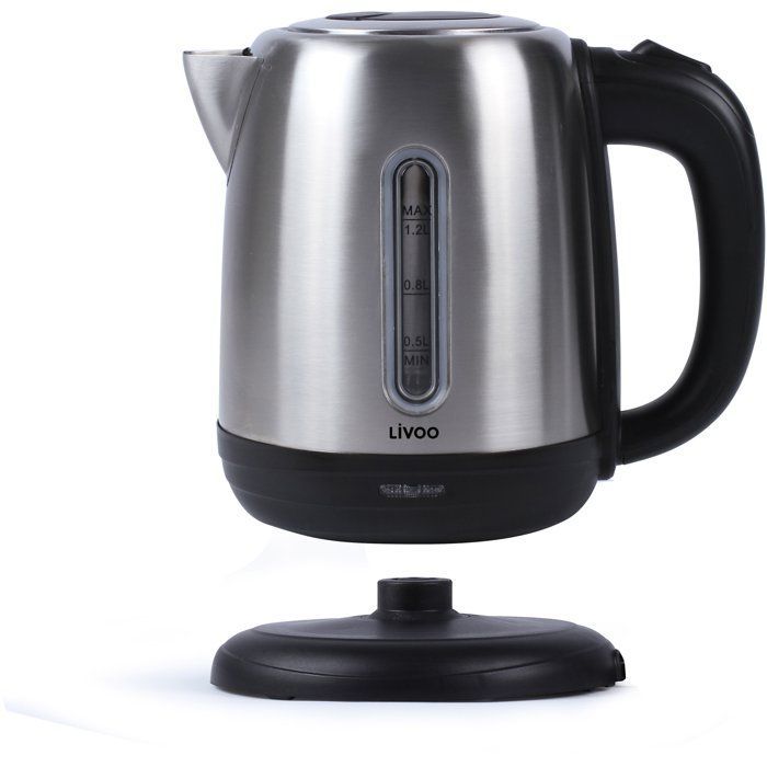 Bouilloire - LIVOO - DOD182 - 1630 W - 1,2 L - Socle 360° - Gris