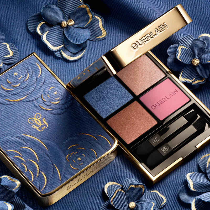 Paleta de sombras GUERLAIN Blooming Denim Ombres G