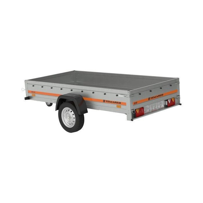 TEMA single axle trailer 264x126 cm ECO 2612