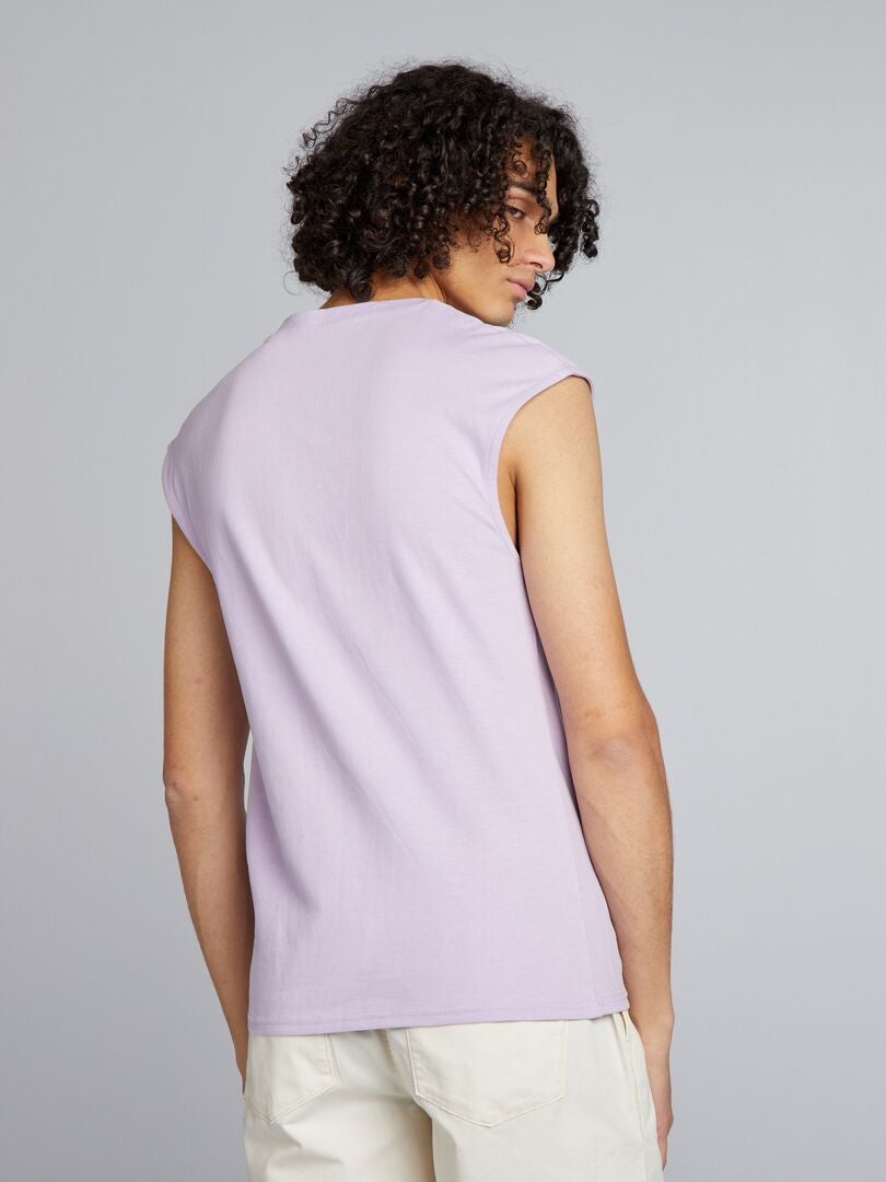 Regata estampada - ROXA