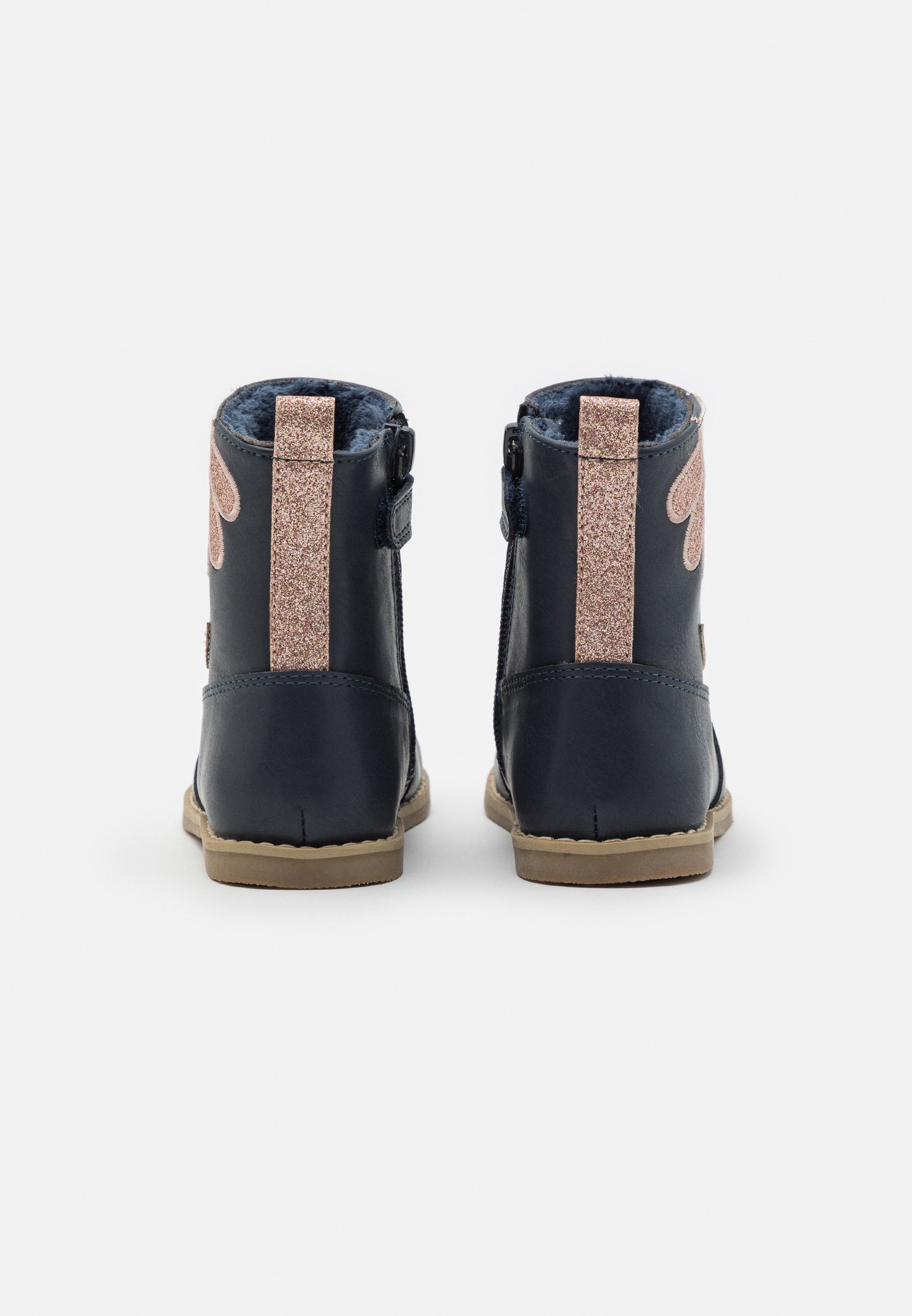 Friboo Classic enkellaarsjes - donkerblauw