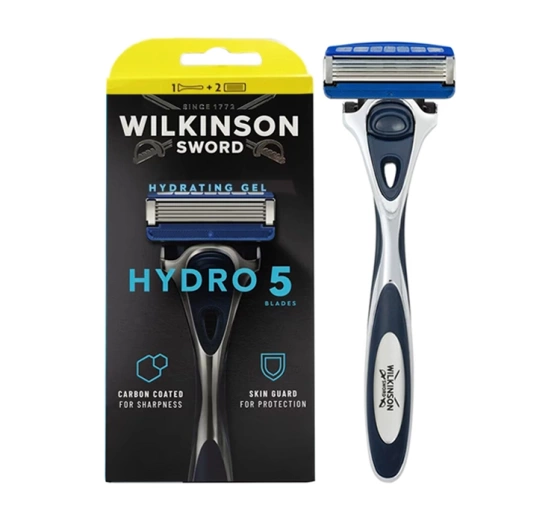 Wilkinson Sword Hydro 5 maszynka do golenia dla mężczyzn rączka   2 wkłady