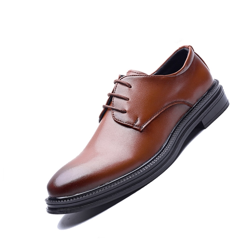 Sapatos Oxford de couro masculinos, moda casual, bico fino, formais, para negócios, casamento, sapatos sociais, atacado, tamanhos 38 a 44.