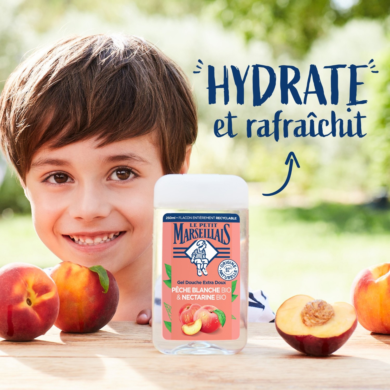 Le Petit Marseillais DOUCHE EXTRA DOUXPECHE BLANCHE BIO & NECTARINE BIO
