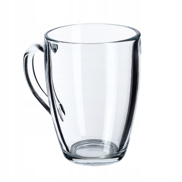 Szklanka 350ml Do Kawy Herbaty Wody Kubek z Uchem