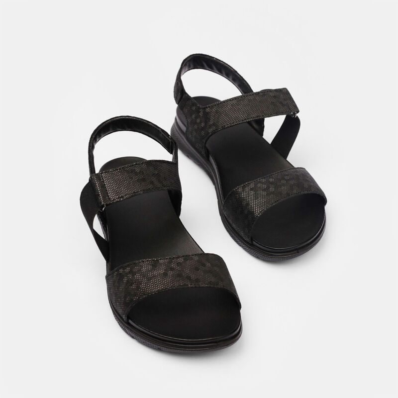 Damsandaler i nubuck