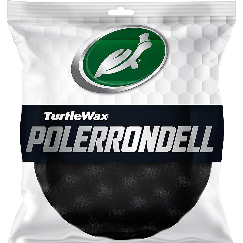 Turtle polijstpad zwart, zacht wafelpatroon, Turtle wax