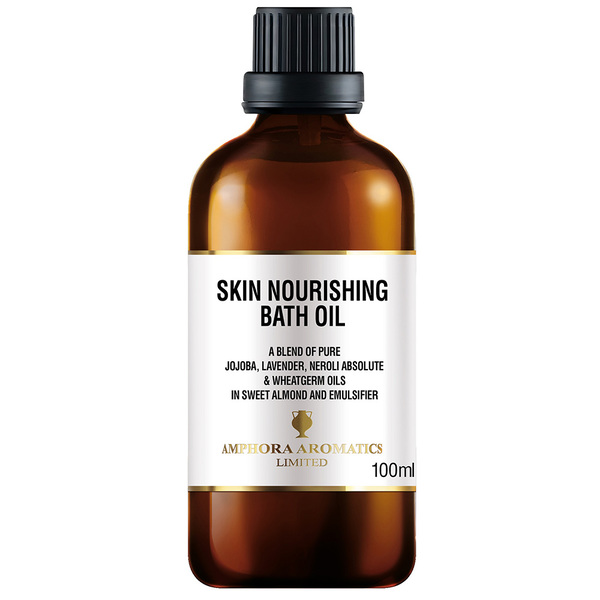 Amphora Aromatics Výživný koupelový olej Skin 100ml - Sklenice