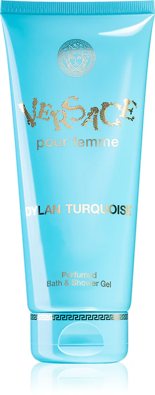 Versace Dylan Turquoise Pour Femme Gel de Banho e Chuveiro para Mulheres