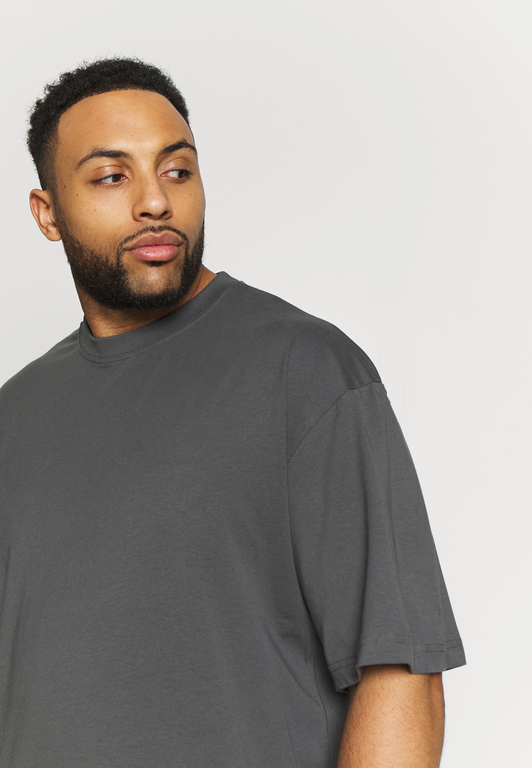 Urban Classics TALL TEE - Basic T-Shirt - darkshadow