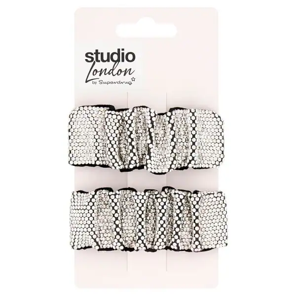 Studio London Diamante dideli segtukai, 2 vnt.