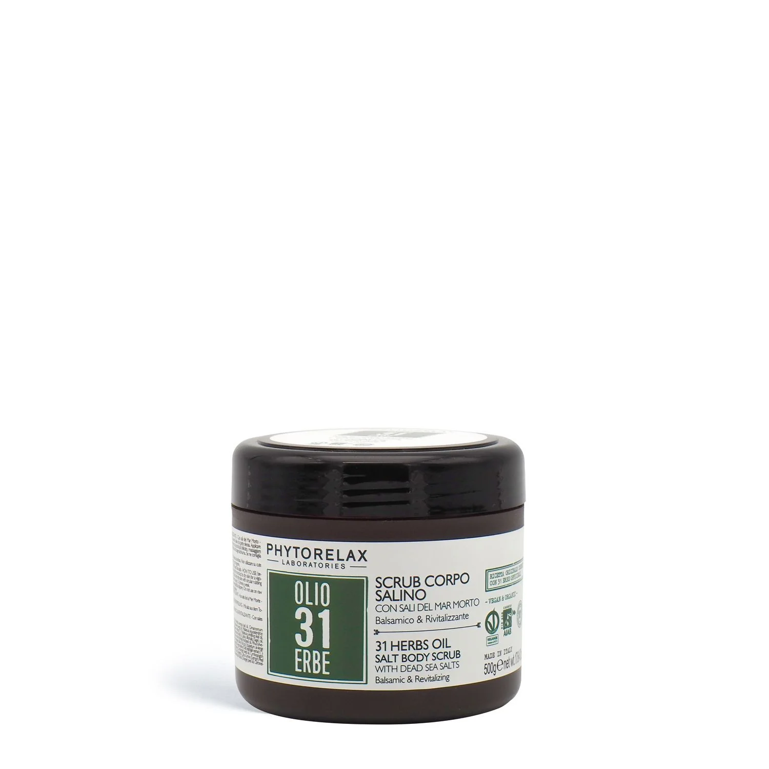 Bodycare Vegan & Organic Scrub Corpo Salino - Esfoliante