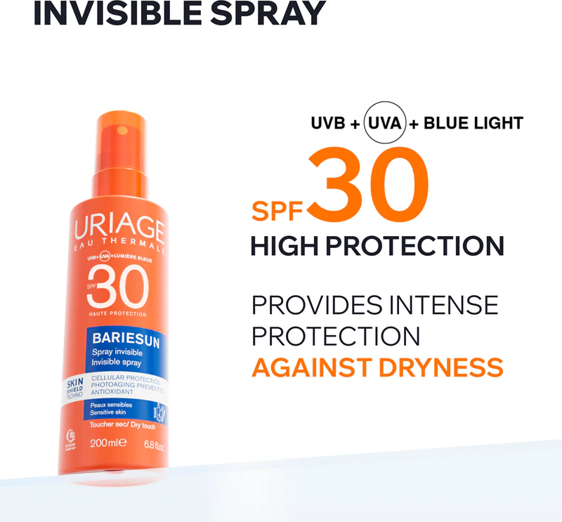 Spray protetor solar Uriage Bariésun FPS 30
