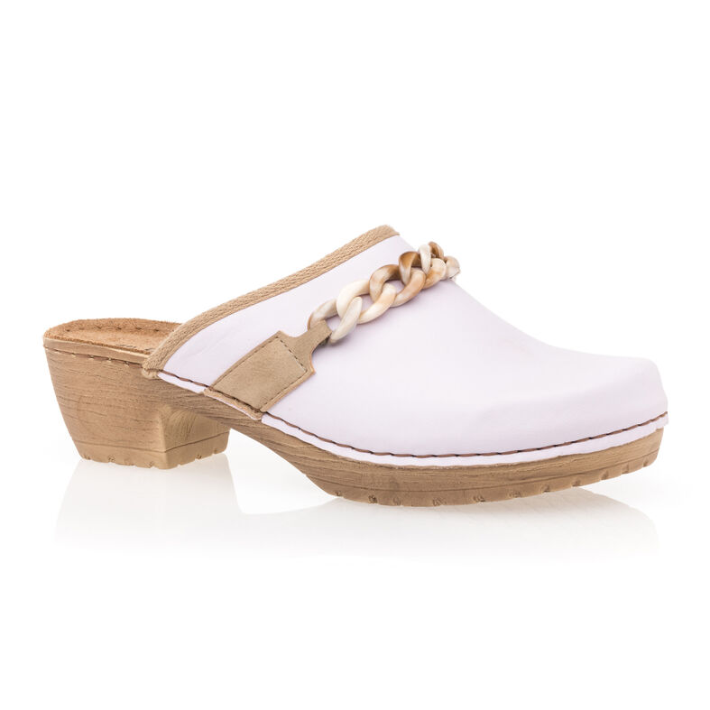 Zuecos/mules morados para mujer