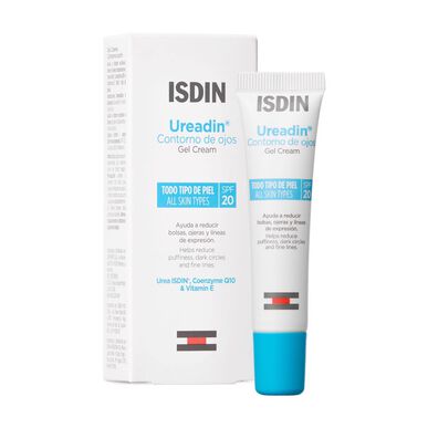 Isdin Ureadin Eye Contour Gel Cream SPF20 Eye Cream for Reducing Puffiness and Dark Circles 15 ml 15 ml