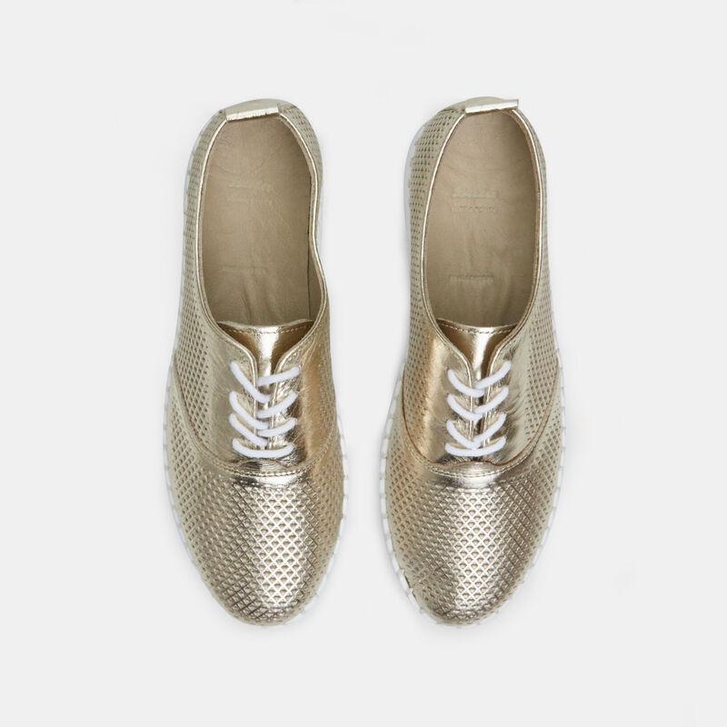 Dames leren veterschoenen