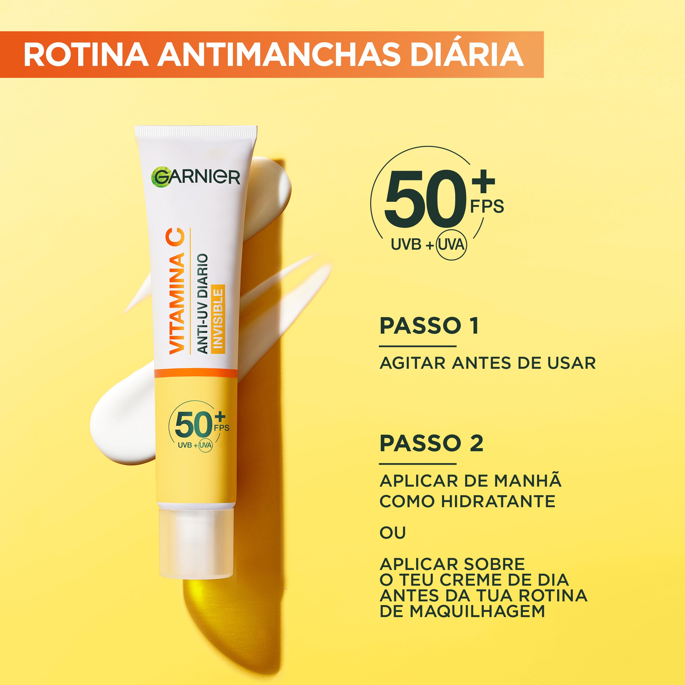 Nevidljivi dnevni fluid protiv tamnih fleka s vitaminom C SPF 50 Kreme za lice protiv tamnih fleka