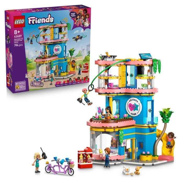 LEGO Friends 42689 Heartlake City Clubhouse - Building Set for Ages 8+ - Gift