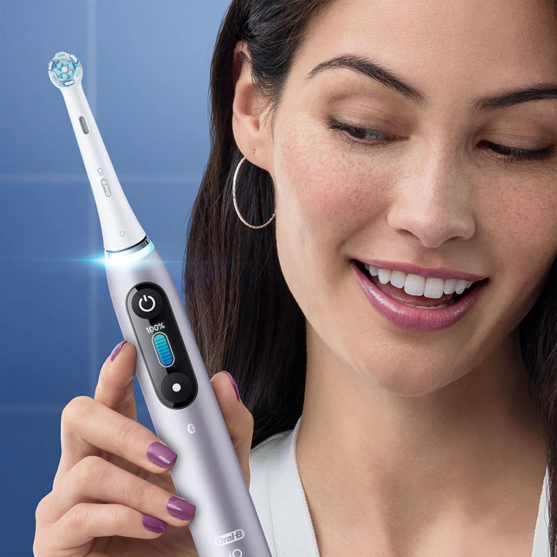 Oral-B iO 9 Elektrische Zahnbürste mit wiederaufladbarem Etui