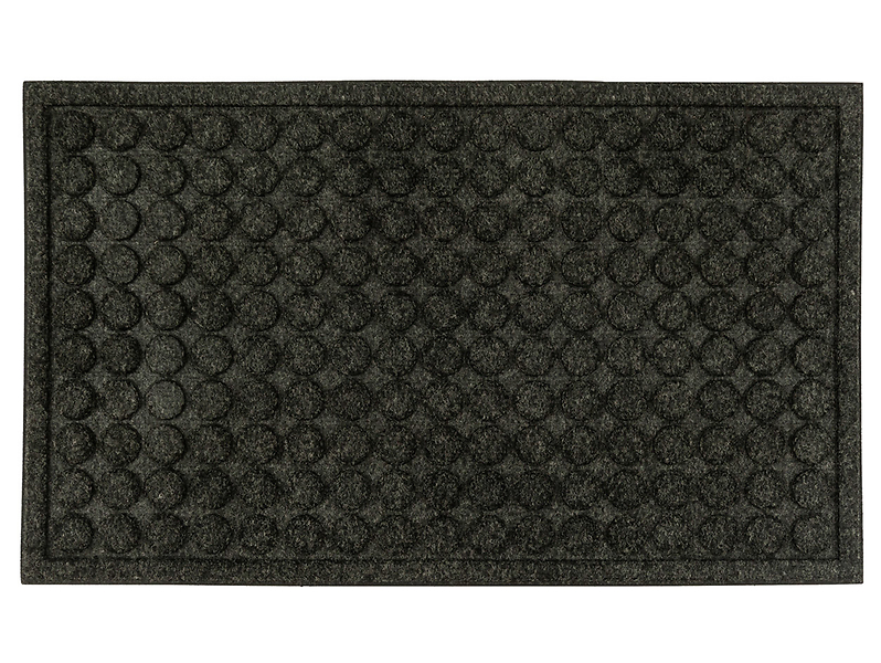Wycieraczka Lima Contours Rounds 45x75 cm czarna