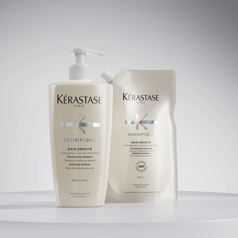 Kérastase Densifique Bain Densité hydraterende en versterkende shampoo voor haar met weinig volume.