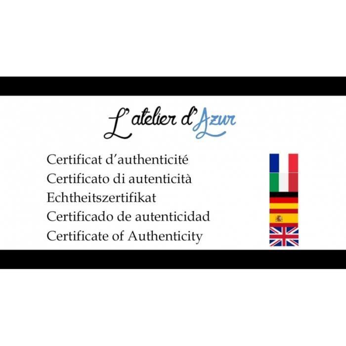 Pendientes de aro retorcidos - L'ATELIER D'AZUR - Oro amarillo - Mujer - Diámetro 2,5 cm - Peso 1,40 g