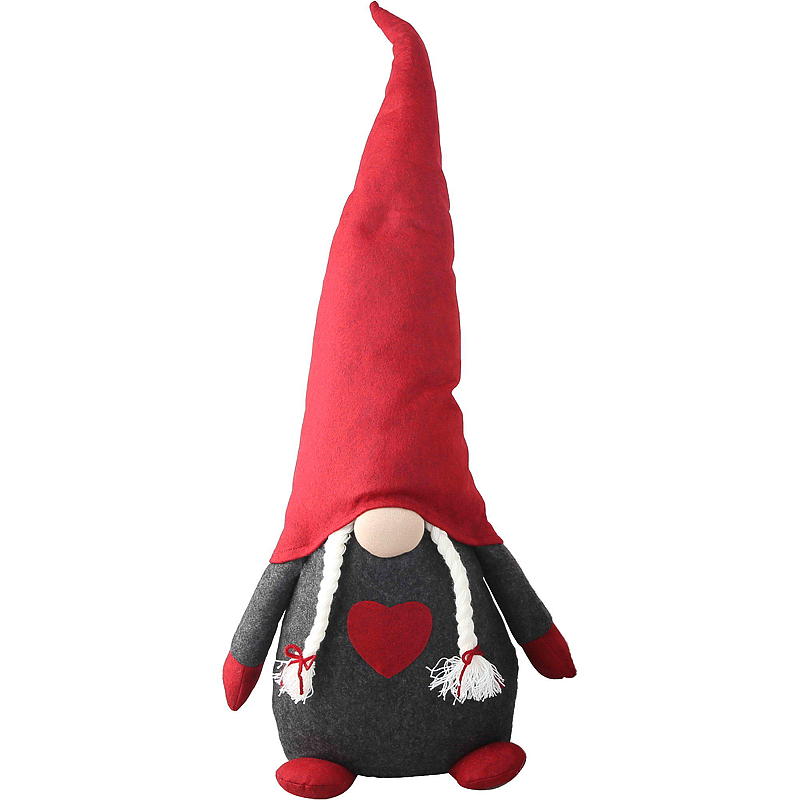Hjem Hjerte Julenissen 80 cm kone