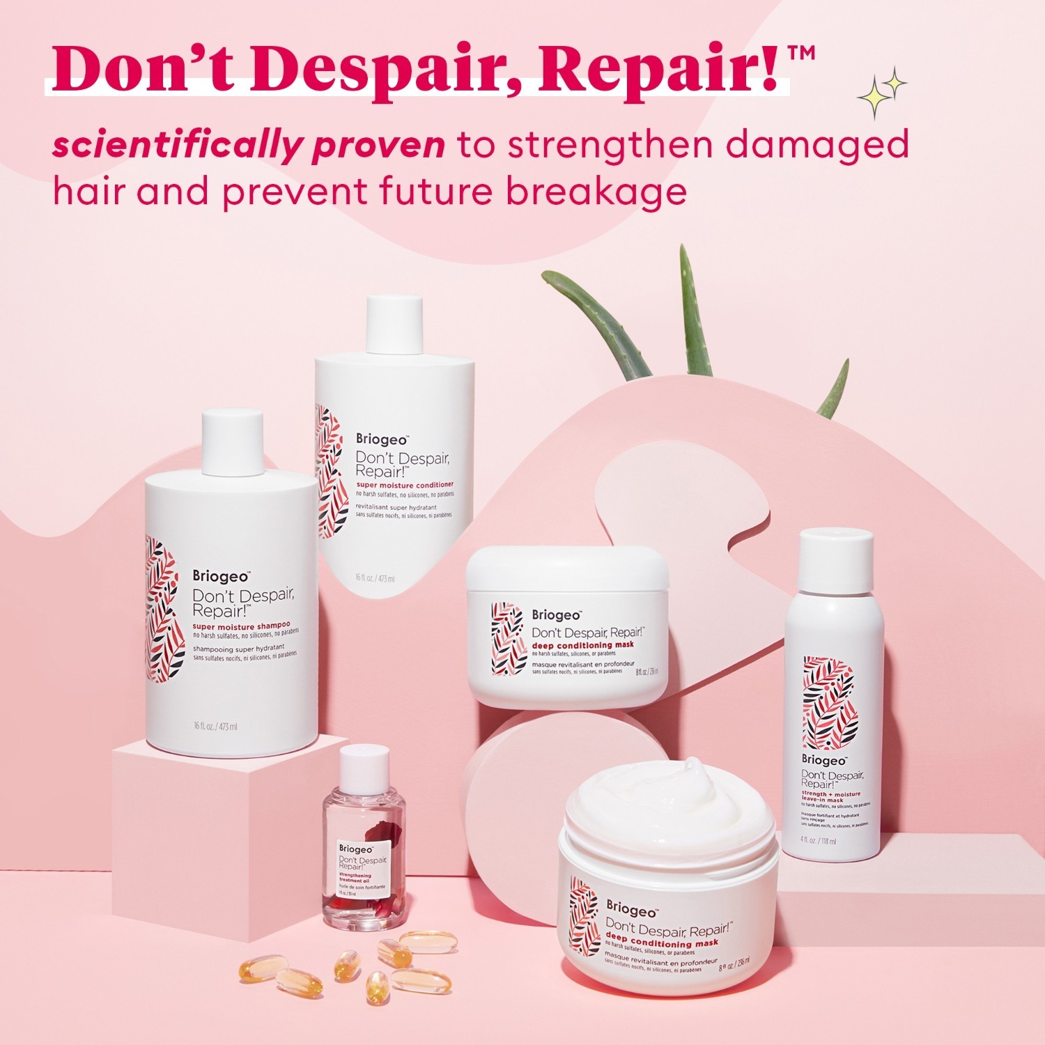 Briogeo šampon za kosu “Don't Despair, Fix!™” Super hidratantni šampon – 473 ml