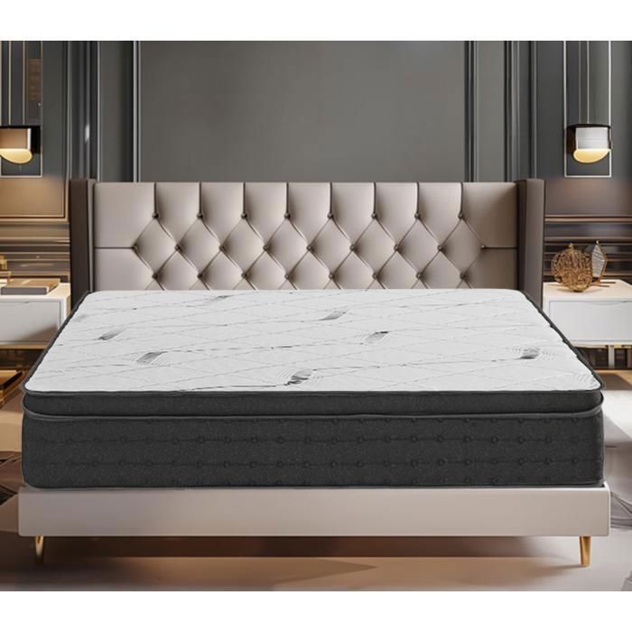 Colchón IZTOSS - 140x190 cm - Grosor 26 cm - Espuma viscoelástica - Hipoalergénico