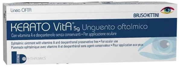 BRUSCHETTINI Kerato Vita pomada para ojos 5 g