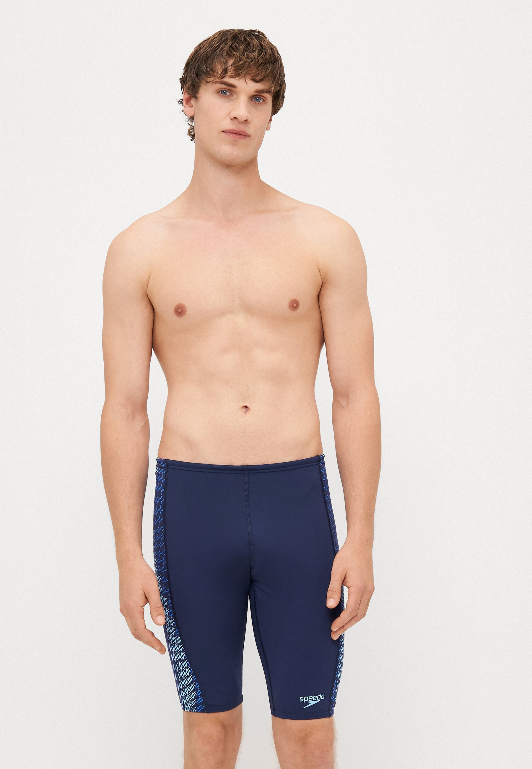 Speedo END TECH PANEL JAMMER - Badebukse - navy/sugar blue