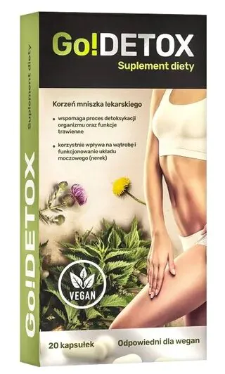 Noble Health Go!Detox Kapsułki