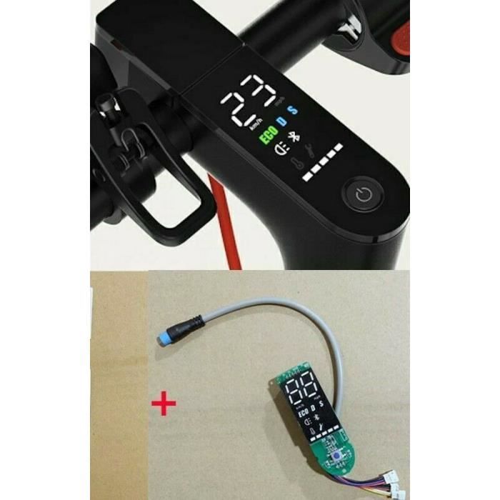 Xiaomi M365 / M365 Pro LCD Speedometer - Black - Adult - Adjustable Dashboard