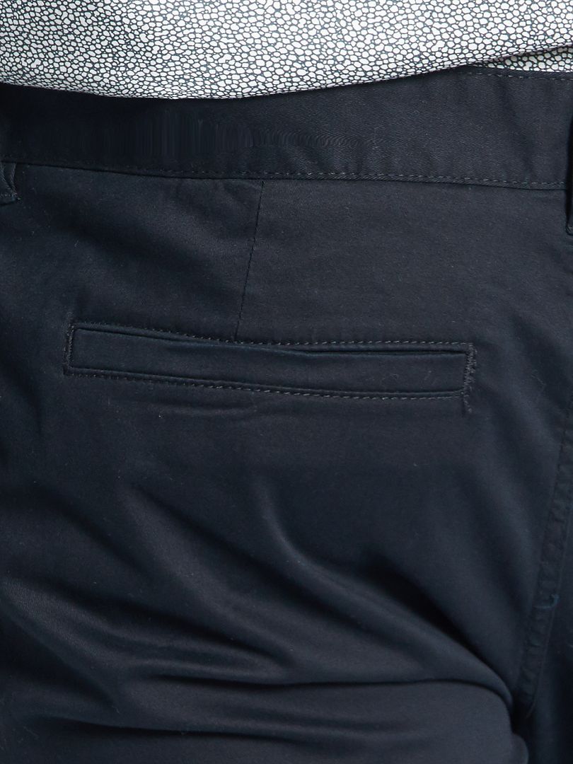 Pantalones chinos ajustados L38 +195 cm - Negro