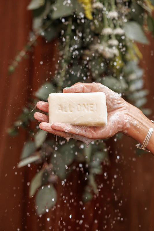 Sabonete em barra Dr. Bronner's Baby-Mild sem perfume