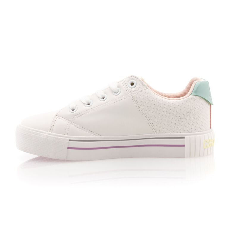 Καλάθια / sneakers Fille Blanc